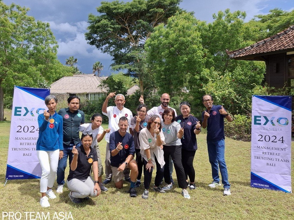 Exo Travel Indonesia Team – 3 day Trusting Team Workshop in Bali